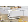 Bosch TAT6A511 fehér 2 szeletes kenyérpirító