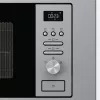 Gorenje BM201AG1X 800W 20L inox beépíthető mikrohullámú sütő