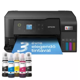   Epson EcoTank L3560 színes nyomtató MFP, WiFi/USB, 6600/5900 oldal tinta a dobozban