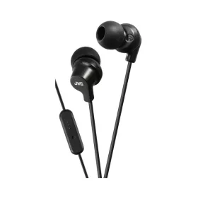 JVC HA-FR15B mikrofonos jack fekete fülhallgató