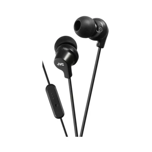 JVC HA-FR15B mikrofonos jack fekete fülhallgató