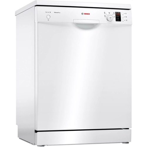 Bosch SMS25AW05E fehér, programok száma: 5, szabadonálló, 12 terítékes mosogatógép 