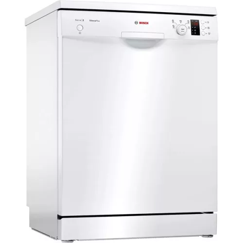 Bosch SMS25AW05E fehér, programok száma: 5, szabadonálló, 12 terítékes mosogatógép 