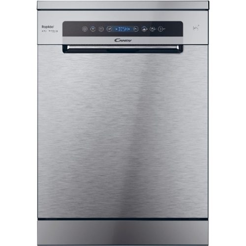 Candy CF 5C7F1X inox, programok száma: 8, szabadonálló, 15 terítékes mosogatógép 