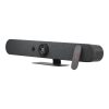 Logitech Rally Bar Mini (3840x2160 képpont, 90°-os látótér, mikrofon, Ultra HD) grafitszürke webkamera