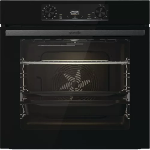 Gorenje BOS6737E13BG fekete, beépíthető, sütőtér: 77L, grill, légkeverés, hidrolitikus, sütő