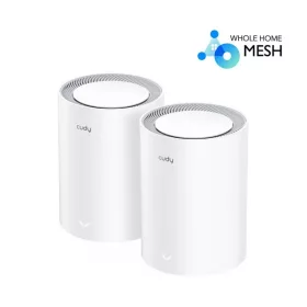  CUDY M1800(2-Pack) AX1800 WIFI 6 MESH fehér router (2db-os szett)