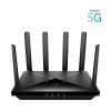 CUDY P5 AX3000 WIFI 6 5G CPE dual nanoSIM Gigabit LAN MESH fekete router