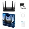 CUDY WR3000 kétsávos AX3000 gigabit WIFI 6 MESH fekete router