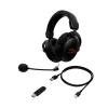 HP HyperX Cloud II vezeték nélküli fekete gamer headset