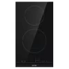 Gorenje ECT322BCSC fekete, beépíthető, elektromos üvegkerámia, főzőzóna: 2, beépíthető méret: 27cm, főzőlap