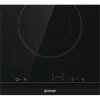 Gorenje ECT322BCSC fekete, beépíthető, elektromos üvegkerámia, főzőzóna: 2, beépíthető méret: 27cm, főzőlap
