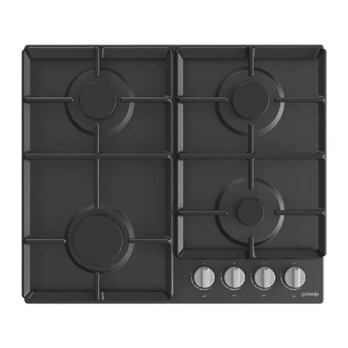 Gorenje G641EXB fekete, beépíthető, gáz, főzőzóna: 4, beépíthető méret: 56cm, főzőlap