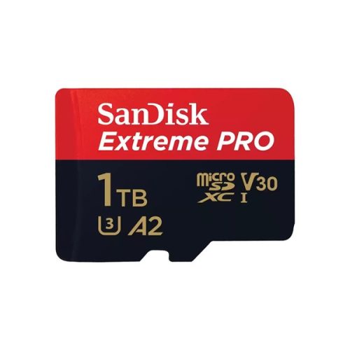 Sandisk 00214508 1TB SD micro Extreme Pro (SDXC Class 10 UHS-I U3) memóriakártya adapterrel