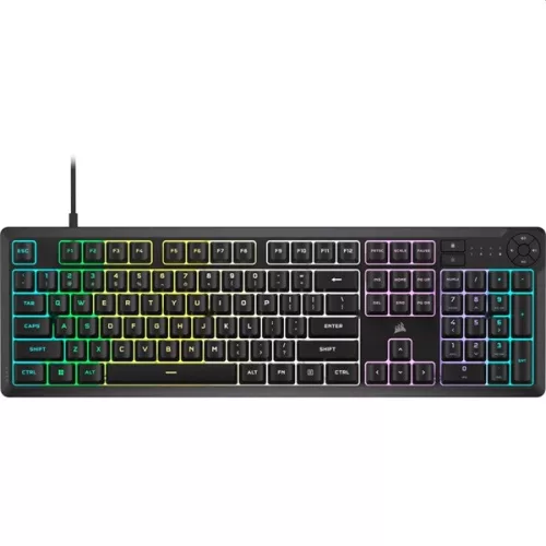 Corsair K55 CORE RGB fekete gamer billentyűzet