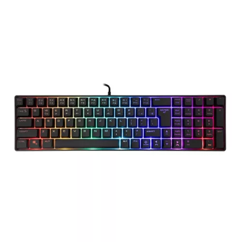 White Shark GLADIUS GK-001114B angol fekete gamer billentyűzet