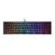 White Shark GLADIUS GK-001114B angol fekete gamer billentyűzet