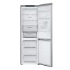 LG GBF3102DPY hamvasezüst, alulfagyasztós, Hűtő:233L, Fagyasztó:110L, DoorCooling + LINEAR Cooling hűtőszekrény
