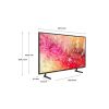 Samsung 75" UE75DU7172UXXH Crystal 4K UHD Smart TV