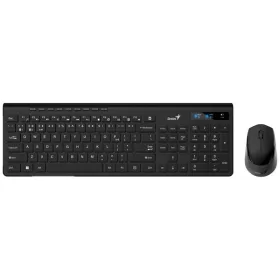   Genius SlimStar 8230 vezeték nélküli fekete billentyűzet és egér