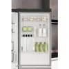 Whirlpool W7X 82I OX inox, alulfagyasztós, Hűtő:231L, Fagyasztó:104L, No frost hűtőszekrény