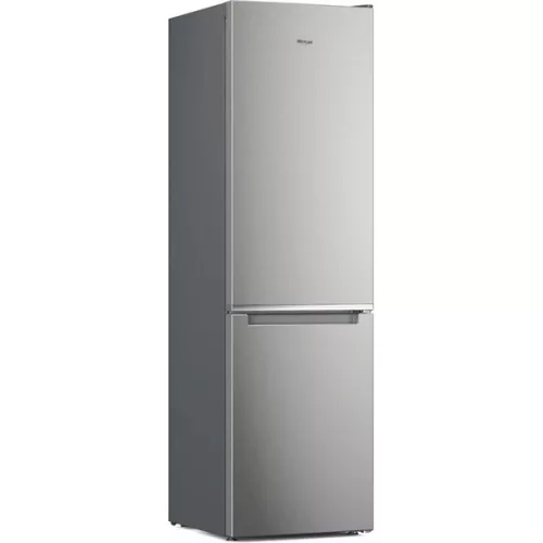 Whirlpool W7X 92I OX inox, alulfagyasztós, Hűtő:263L, Fagyasztó:104L, No frost hűtőszekrény