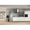 Whirlpool W7X 92I OX inox, alulfagyasztós, Hűtő:263L, Fagyasztó:104L, No frost hűtőszekrény