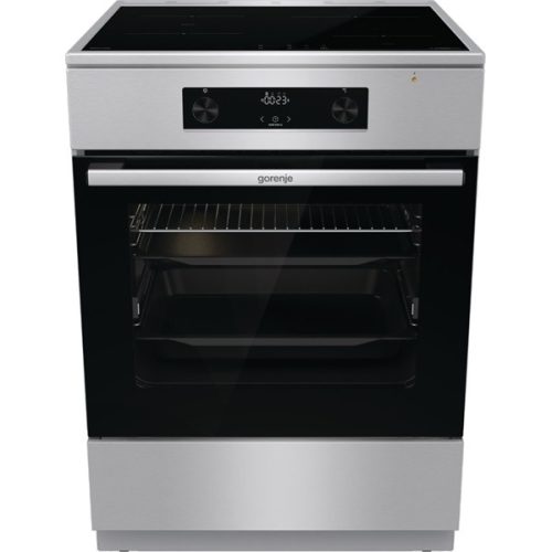 Gorenje GEIT6C60XPG szürke, szabadonálló, indukciós, főzőzóna: 4, sütő:71L, grill, tűzhely