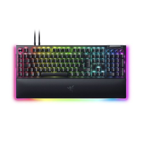 Razer BlackWidow V4 Pro UK fekete (green switch) gamer billentyűzet