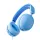 Skullcandy Grom kék vezetékes mikrofonos gyerek fejhallgató