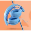 Skullcandy Grom kék vezetékes mikrofonos gyerek fejhallgató