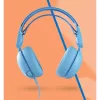Skullcandy Grom kék vezetékes mikrofonos gyerek fejhallgató