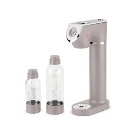   Berlinger Haus BH/8558 matt taupe színű szódagép 2 palackkal, barométerrel