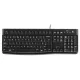 Logitech K120 HUN USB fekete billentyűzet