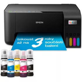   Epson EcoTank L3270 színes nyomtató MFP, WiFi/USB, 8100/6500 oldal tinta a dobozban