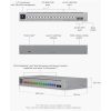 Ubiquiti USW-Pro-Max-16 12port GbE LAN 4x2.5GbE Multi-Gigabit LAN 2x SFP+ port L3 menedzselhető switch