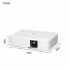 Epson CO-FH01 1080p 3000L HDMI/USB projektor