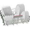 Bosch SMS4EVI00E inox, programok száma: 6, szabadonálló, 14 terítékes mosogatógép 
