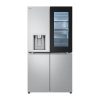 LG GMG960MBEE metál, négyajtós, Hűtő:364L, Fagyasztó:274L, DoorCooling + LINEAR Cooling hűtőszekrény