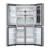 LG GMG960MBEE metál, négyajtós, Hűtő:364L, Fagyasztó:274L, DoorCooling + LINEAR Cooling hűtőszekrény