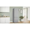 Bosch KGN392LDF inox, alulfagyasztós, Hűtő:260L, Fagyasztó:103L, Total No frost hűtőszekrény
