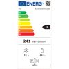 Beko B1RCNA344S ezüst, alulfagyasztós, Hűtő:209L, Fagyasztó:92L, No frost hűtőszekrény