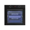 Luxell A68-SGF3 DDT fekete, beépíthető, sütőtér: 77L, légkeverés, pirolitikus, sütő