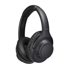   Audio-Technica ATH-S300BTBK Vezeték nélküli ANC Bluetooth fekete fejhallgató