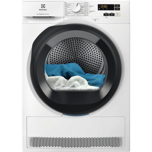 Electrolux EW6D185YE fehér, 8 kg, hőszivattyús, szárítógép