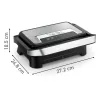 Tefal GC270D10 Inicio Compact szürke-fekete kontaktgrill