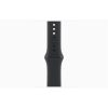 Apple Watch S10 GPS (46mm) kozmoszfekete alumínium tok, fekete sportszíj (S/M) okosóra