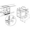 Electrolux EOH3F00BX beépíthető sütő