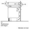 Bosch PUE64KBB5E fekete, beépíthető, indukciós, főzőzóna: 4, beépíthető méret: 56cm, főzőlap