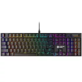  Canyon GK-55 HU Cometstrike US fekete vezetékes mechanikus billentyűzet